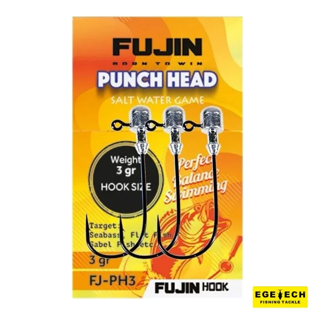 Fujin Punch Head Jighead silikon yem için jig head — alternatif görünüm