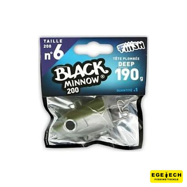 Fiiish BM200/6 Deep 190gr kaki jig kafası