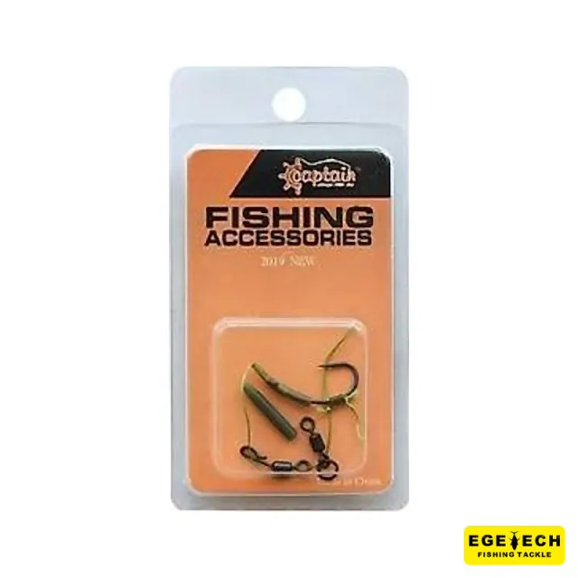 Captain 7643 sazan rig anti tangle tube seti