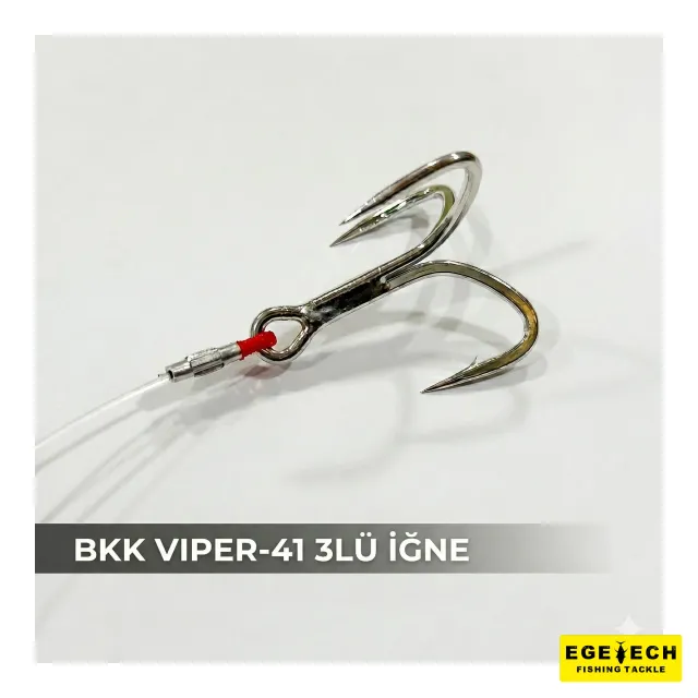 EGETECH BKK Viper canlı yem takımı ve knot seti — alternatif görünüm