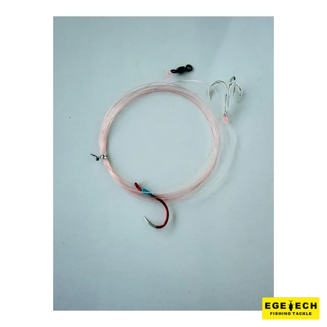 EGETECH canlı yem takımı pink kıyı için hazır bağlanmış takım