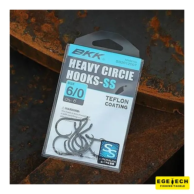 EGETECH BKK Heavy Circle derin su takımı hazır olta takımı
