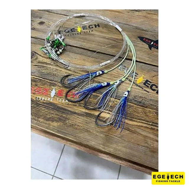 BKK Big Bait 3 iğneli hazır derin su takımı