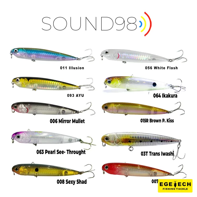 FUJIN Sound98 9,8cm 10,6gr Su Üstü Maket Balık