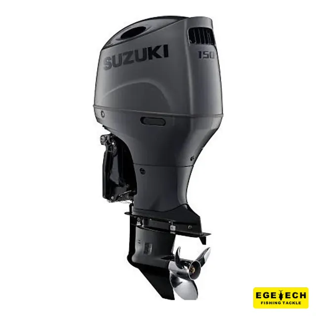 Suzuki DF150A Stealth 150 HP deniz motoru siyah gövde