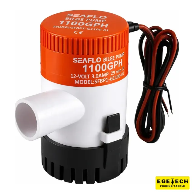 Seaflo sintine pompası 1100 GPH 12V tekne için — alternatif görünüm