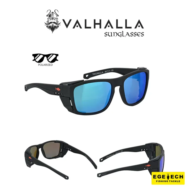Fujin Valhalla polarize güneş gözlüğü black blue
