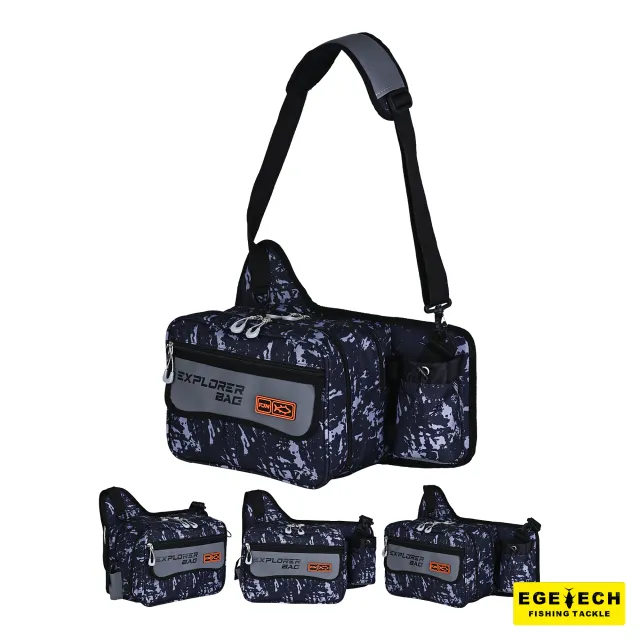 Fujin Explorer Bag Spin ve LRF çantası çok bölmeli