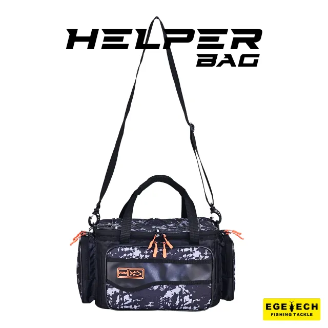 Fujin Black Camo Helper Bag - Balıkçı Çantası
