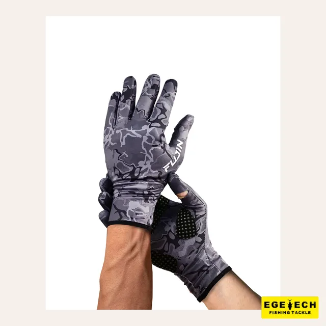 Fujin Pro Angler Winter Gloves Black Camo — alternatif görünüm