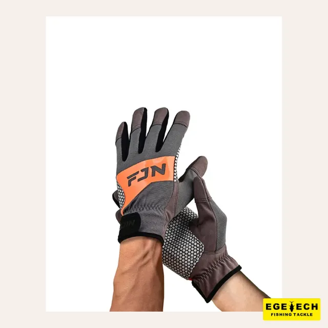 Fujin Pro Angler Trolling Gloves Grey balıkçı eldiveni — alternatif görünüm