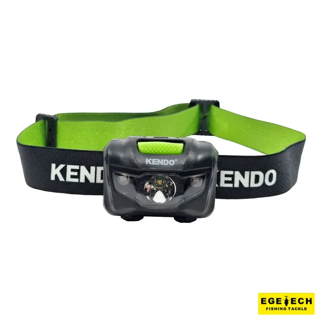 Kendo LED kafa lambası balıkçılık için