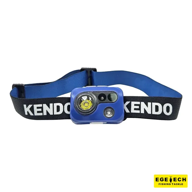 Kendo sensörlü şarj edilebilir LED kafa lambası
